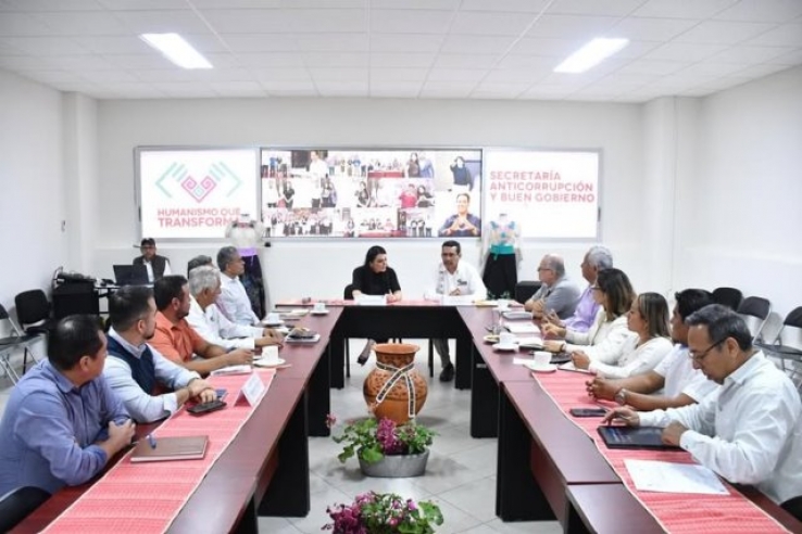 Secretar&iacute;a Anticorrupci&oacute;n y Buen Gobierno suma esfuerzos con el Colegio de Ingenieros Civiles de Chiapas