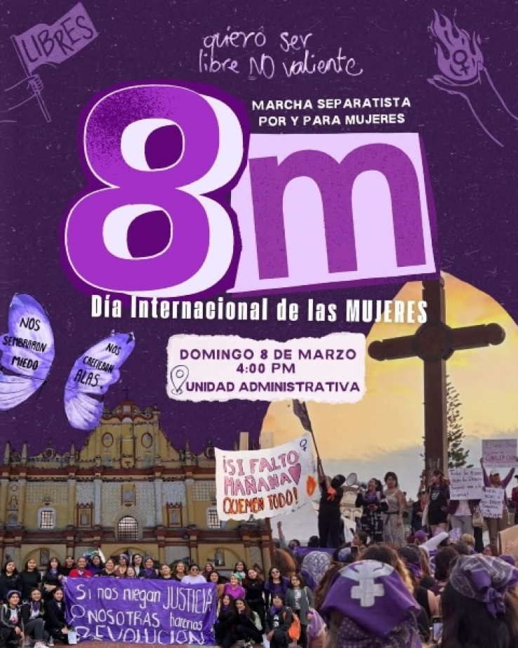 Feministas marcharan en SCLC por el D&iacute;a Internacional de la Mujer