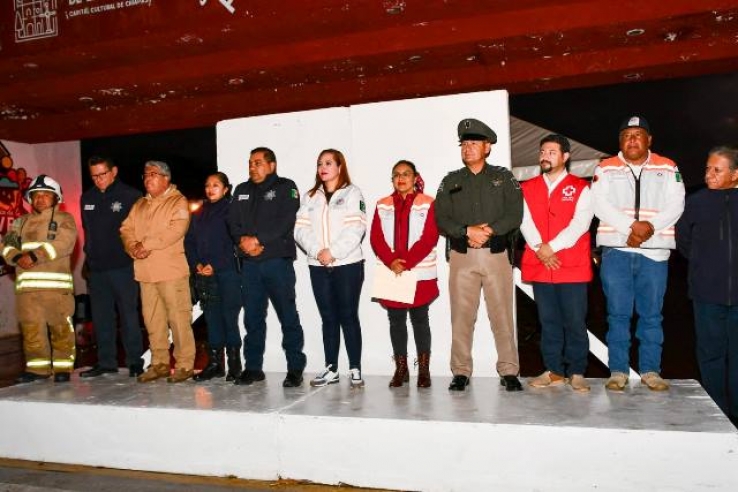 Arranca el Operativo Guadalupe-Reyes para Salvaguardar a la Poblaci&oacute;n y Visitantes en San Crist&oacute;bal