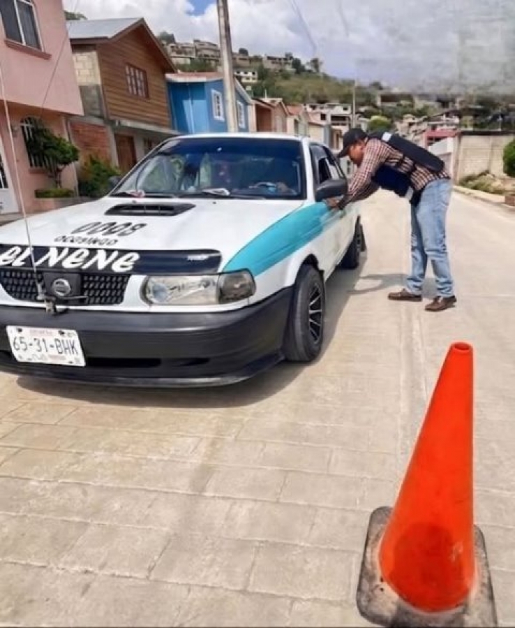 Realizan operativo de Transporte en Ocosingo, por seguridad de las y los usuarios