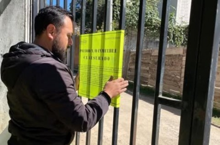 Clausuran construcciones irregulares en zona ecol&oacute;gica de San Crist&oacute;bal