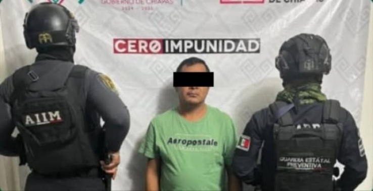 Por pederastia, FGE y SSP aprehenden al presunto responsable