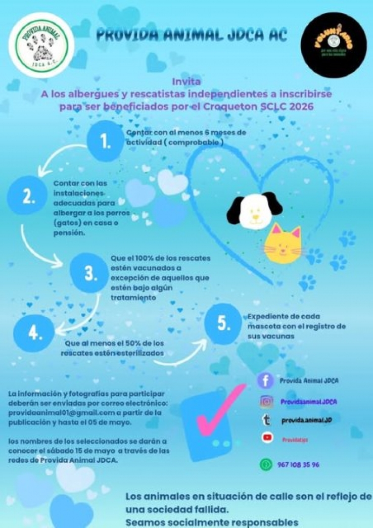 Croquet&oacute;n SCLC abre convocatoria y llama a participar desde el inicio