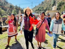Pe&ntilde;a Mar&iacute;a El Porvenir recibe hist&oacute;rica visita de la alcaldesa Fabiola Ricci Diestel