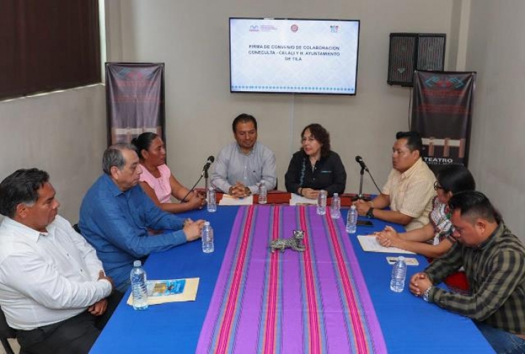 Coneculta y Tila firman convenio por la prosperidad cultural compartida