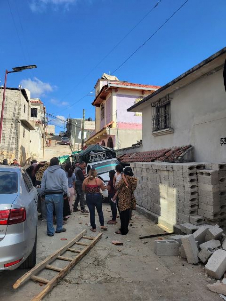 Dos accidentes de automovil&iacute;sticos en la regi&oacute;n Altos de Chiapas