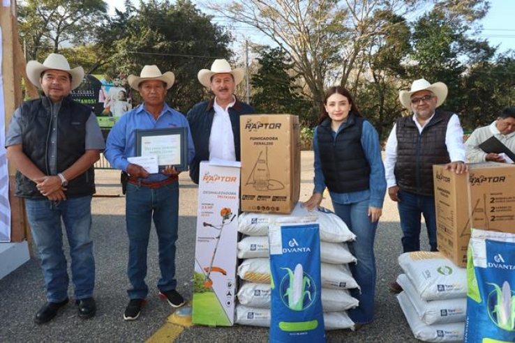 Reconoce Gobierno de Chiapas la producci&oacute;n maicera de la Frailesca