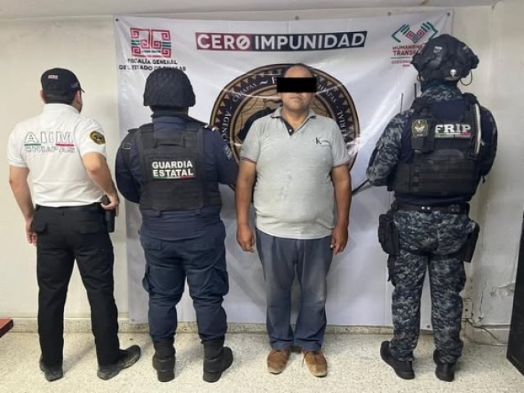 En Reforma, aprehenden a presunto responsable de violaci&oacute;n agravada