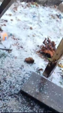 Granizada y fuertes lluvias sorprenden a Zinacant&aacute;n