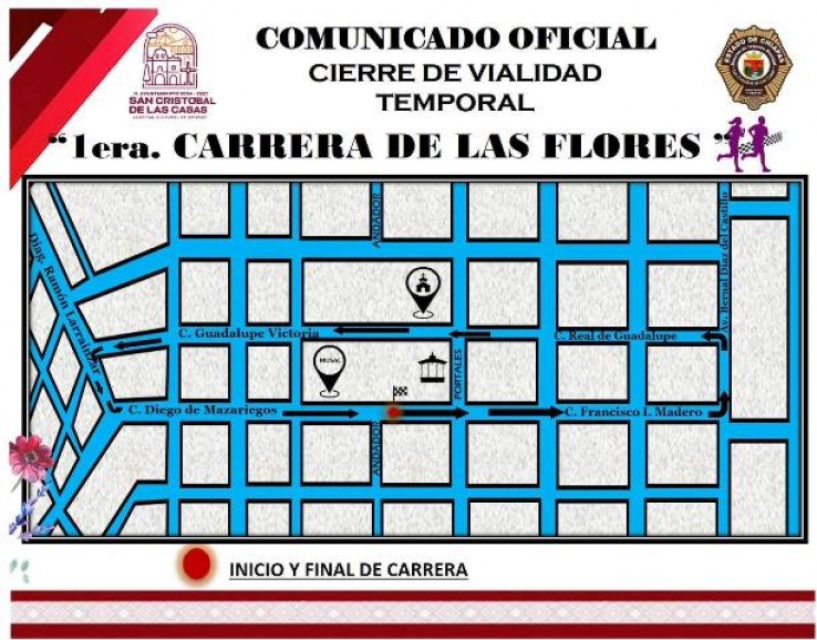 Atenci&oacute;n San Crist&oacute;bal, AVISO VIAL