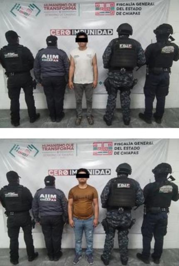 Aprehenden a presuntos responsables de homicidio calificado