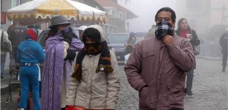Pronostican descenso de hasta 5&deg;C y lluvias fuertes en Chiapas por frente fr&iacute;o 29