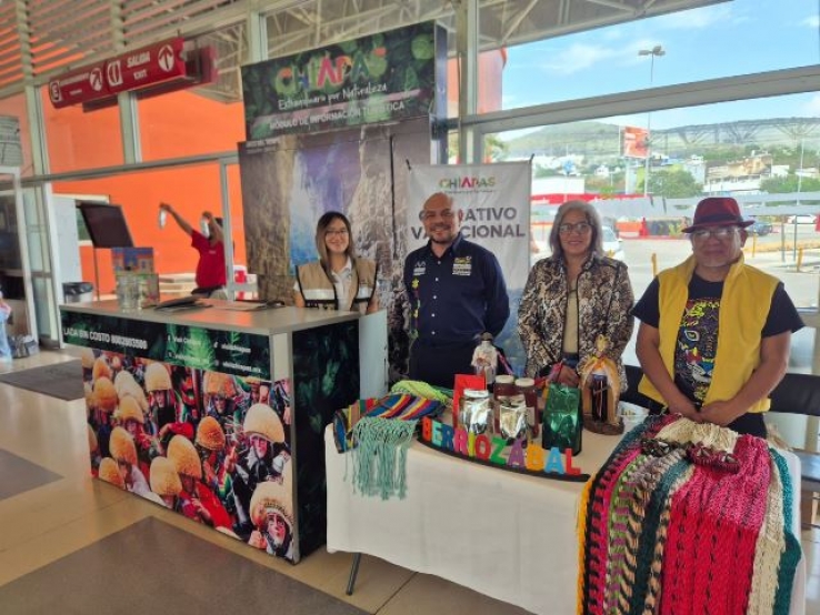 Sectur Chiapas fortalece atenci&oacute;n al visitante y capacitaci&oacute;n tur&iacute;stica en el estado