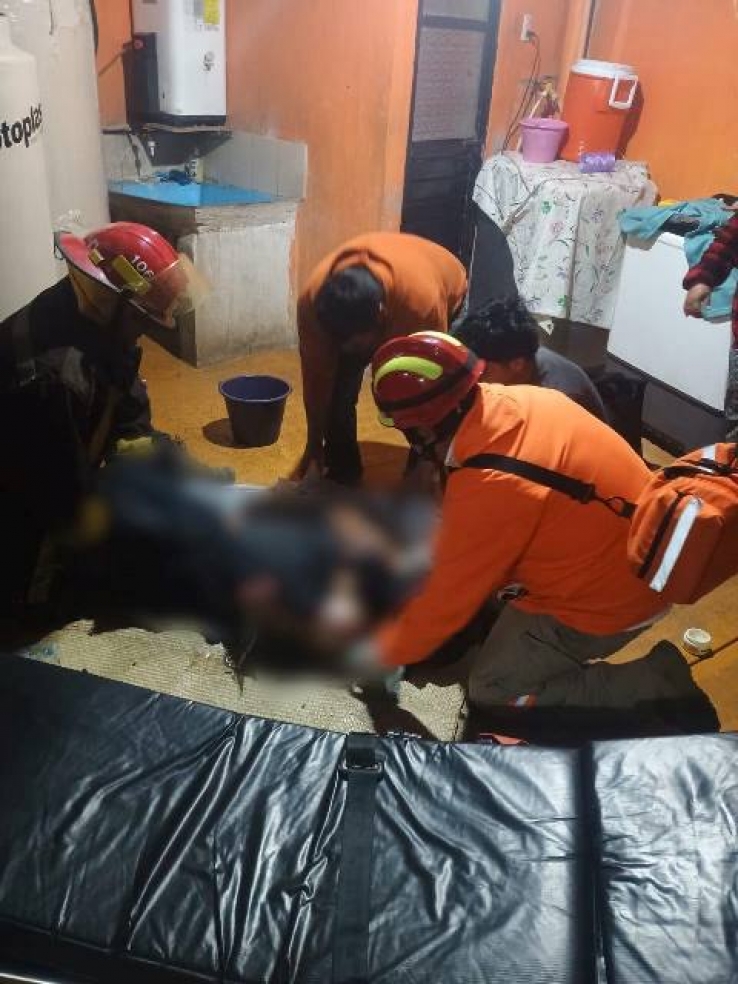 Atiende oportunamente Protecci&oacute;n Civil explosi&oacute;n en San Crist&oacute;bal