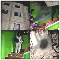 De milagro vive, velador se encuentra grave tras caer de un cuarto piso