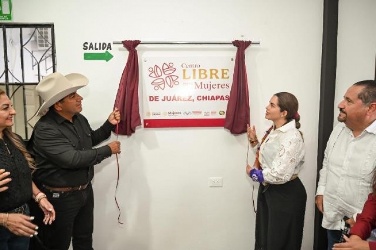 Eduardo Ram&iacute;rez inaugura Centro LIBRE para las mujeres en el municipio de Ju&aacute;rez