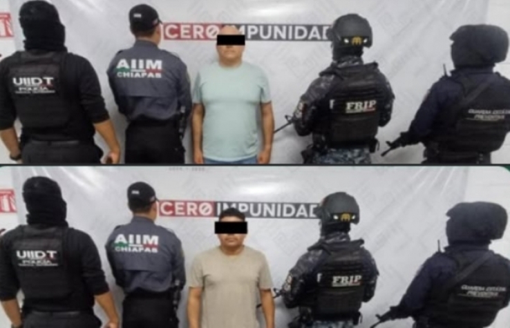 FGE aprehende a dos presuntos responsables de ejercicio ilegal del servicio p&uacute;blico