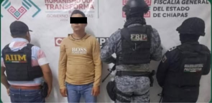 Aprehenden a presunto responsable de violaci&oacute;n