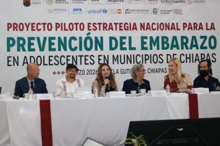 Chiapas, pionero en implementar proyecto piloto para prevenir embarazos en adolescentes