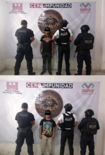 Aprehenden a presuntos responsables de robo con violencia y agravado