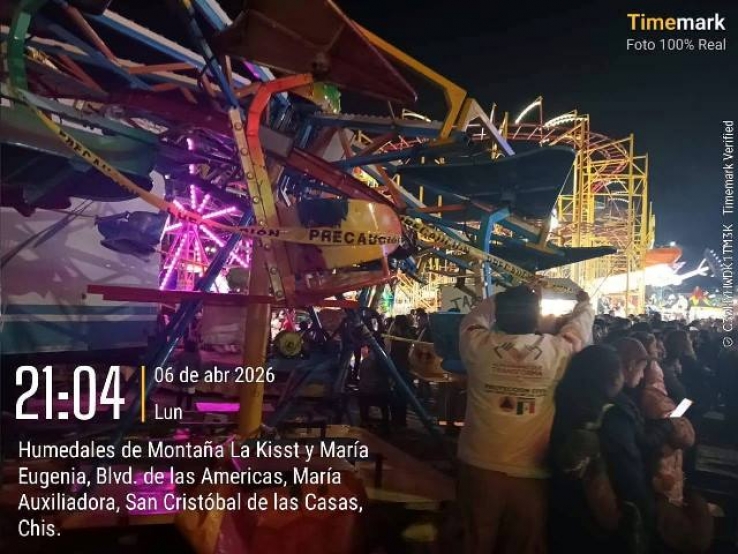 Refuerzan acciones preventivas y de verificaci&oacute;n en juegos mec&aacute;nicos en San Crist&oacute;bal