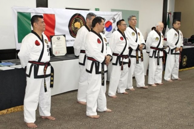 International Moo Do Won Tae Kwon Do Association eval&uacute;o a Cintas Negras y Grados Mayores de Chiapas