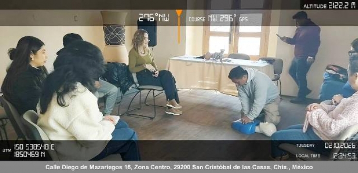 Fortalece Protecci&oacute;n Civil la cultura preventiva en el MUSAC de San Crist&oacute;bal