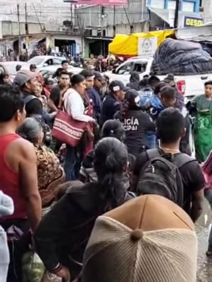 Locatarios de Ocosingo denuncian a la Polic&iacute;a Municipal por abuso de autoridad