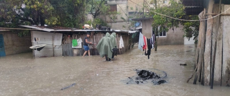 Lluvias dejan afectaciones en carreteras de Tila y Salto de Agua