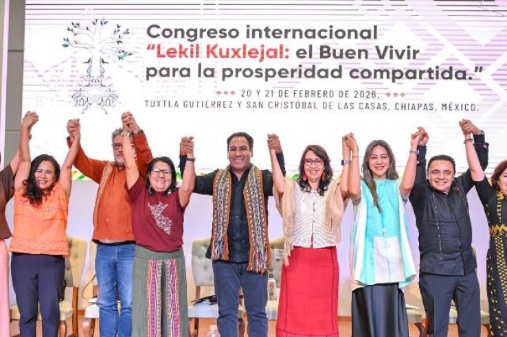 Eduardo Ram&iacute;rez llama a construir un Chiapas con igualdad y respeto desde el Buen Vivir